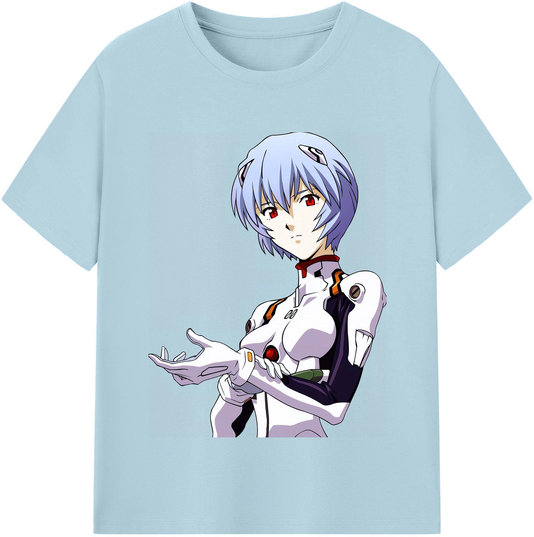 （画像用） EVA 新世紀エヴァンゲリオン 綿100％半袖Tシャツ（フロントプリント）